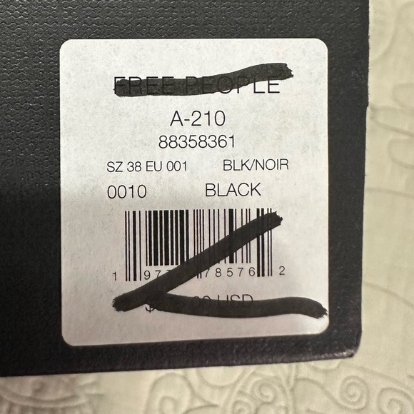 NIB Nicholas K Vidal Hybrid Sneaker Boots 38 US7 Black Leather Futuristic Ruched - Picture 11 of 11